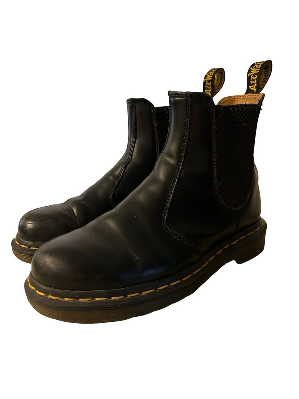 Dr. Martens Black Chelsea Boots - Classic Slip-On Men’s Shoes